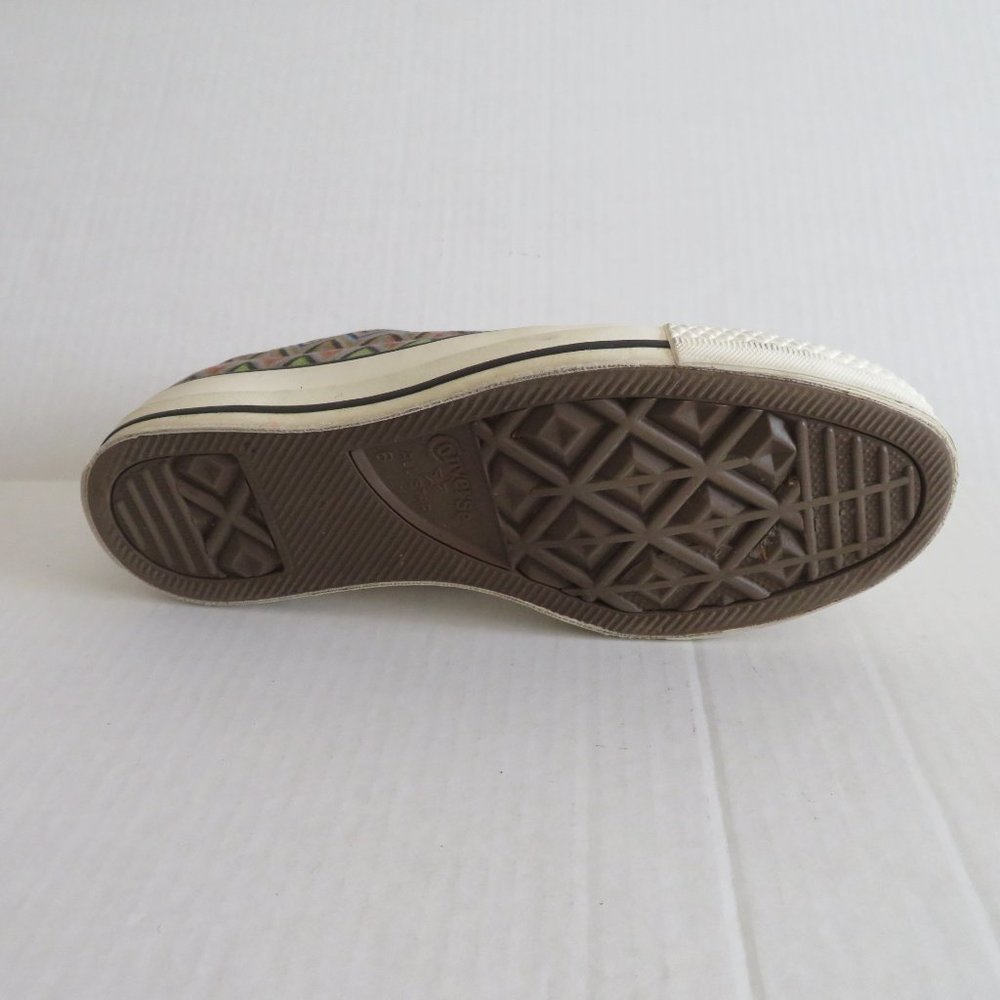 Converse X Missoni-ZigZag Chevron Low Top Sneaker/Tennis Shoe, Sz 8 Women - Picture 13 of 16